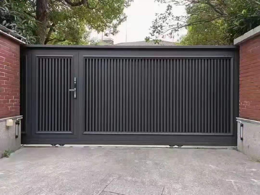 新中式铝艺院子门14