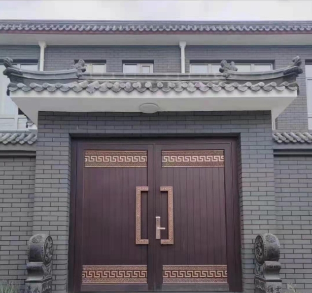 新中式铝艺院子门15